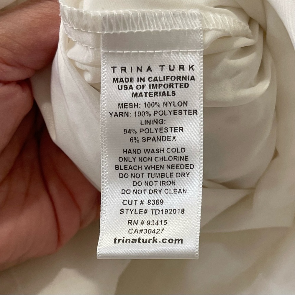 Trina Turk Loomies Mini Dress Size 12 - Picture 14 of 14
